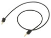 Cablu de măsurare 60VDC 30VAC 10A 0,45m Negru