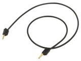 Cablu de măsurare 60VDC 30VAC 10A 0,45m Negru