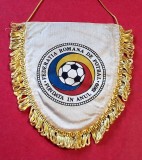 Fanion fotbal - Federatia de Fotbal din ROMANIA (Campionatul Mondial-Franta 1998)