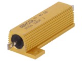 Rezistor bobinat cu radiator 220&Omega; 50W &plusmn;5%