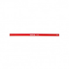 Creion de tamplarie, rosu 245 mm Yato YT-6926
