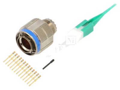 Conector militar drept, 13 pini foto