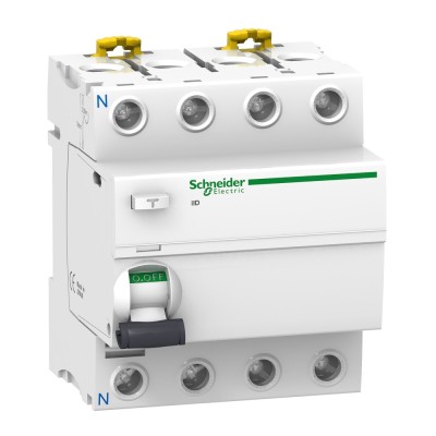 Diferential RCCB 63A 4P 30mA 10kA tip A Acti9 iID Schneider A9R21463 foto
