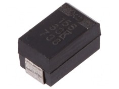 Condensator tantal-polimer low ESR 15uF 63VDC SMD 2917