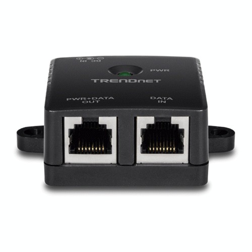 Injector Gigabit PoE&#039;putere 15.4W - TRENDnet TPE-113GI SafetyGuard Surveillance