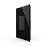 Intrerupator Simplu cu Touch Livolo cu Rama Din Sticla 1M - Serie Noua SmartElectro IntelligentHouse