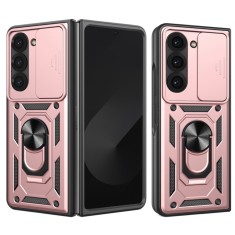 Husa Samsung Galaxy Z Fold6 protectie camera Techsuit CamShield Series, roz foto