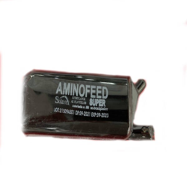 Aminofeed Super 100 ml, ingrasamant foliar, Solarex, dezvolta suprafata foliara si radacina, imbunatateste calintatea si cantitatea productiei, marest