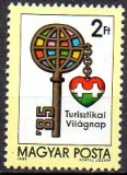 UNGARIA 1985, Ziua internațională a turismului, serie neuzata, MNH, Nestampilat