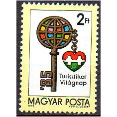 UNGARIA 1985, Ziua internațională a turismului, serie neuzata, MNH