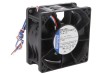 Ventilator axial DC 48VDC 80x80x38mm 220m3/h 71dBA