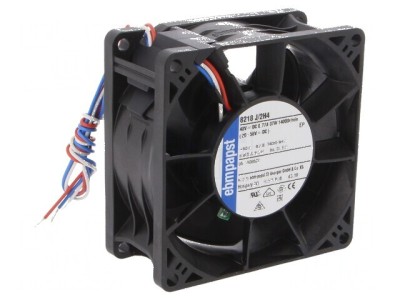 Ventilator axial DC 48VDC 80x80x38mm 220m3/h 71dBA foto