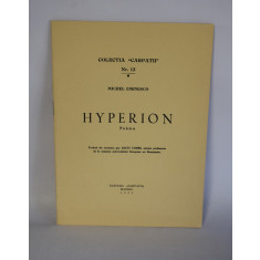 Mihai Eminescu , editie Rara - Michel Eminesco - Hyperion (Madrid, 1959)