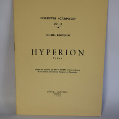 Mihai Eminescu , editie Rara - Michel Eminesco - Hyperion (Madrid, 1959)