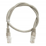 Cablu UTP Retea, Gri, Ethernet Cat 5e, 1.5m Lungime, Cablu Patch, Conector RJ45