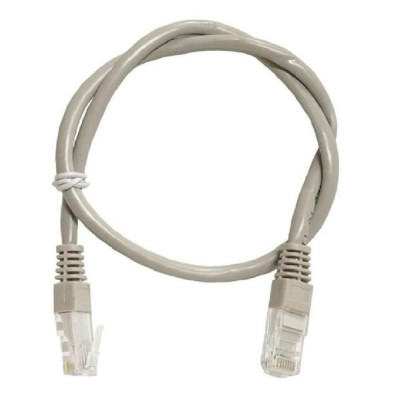Cablu UTP Retea, Gri, Ethernet Cat 5e, 1.5m Lungime, Cablu Patch, Conector RJ45 foto