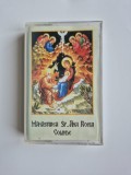 Casetă Audio Colinde Mănăstirea Rohia &ndash; Ediție Sonex (2000) &ndash; Cu o dedicație olografă pe coperta in interior