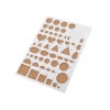 Sablon pentru Quilling cu suport din pluta 15 x 21 cm, Alb, Crisalida
