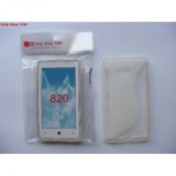 HUSA SILICON S-LINE NOKIA LUMIA 820 TRANSPARENT