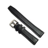 Cumpara ieftin Curea de ceas Neagra din piele ecologica si silicon - 14mm 16mm 18mm 20mm 22mm