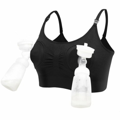 Sutien 2 in1 - Alaptare si sustinere pompa san (negru) XXL PlayLearn Toys foto