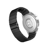 Curea polimer compatibila cu Huawei Watch GT 7 46mm, Telescoape QR, 22mm, Gunmetal Gray