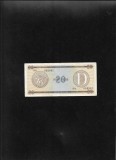 Cuba 20 Pesos, Seria 028967 D, Bancnota Straina, America