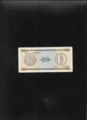 Cuba 20 pesos seria028967 D