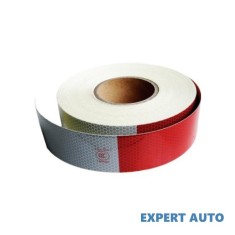 Banda reflectorizanta drepta tip fagure alba/rosie 5cm x 25m cod: 03c Alta marca Alt model #7