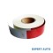 Banda reflectorizanta drepta tip fagure alba/rosie 5cm x 25m cod: 03c Alta marca Alt model #7