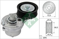 INA 534 0703 10 Intinzator curea, curea distributie