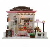 Cumpara ieftin Casa in miniatura 3D, Chocolatier Fantastic Ideas, DIY, 20x16x16cm, Oem