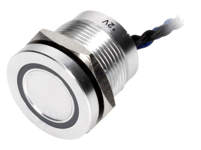 Comutator piezoelectric SPST-NO, IP68