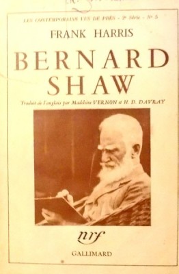 BERNARD SHAW by FRANK HARRIS foto