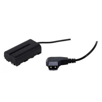 Cablu adaptor Patona de la D-Tap la NP-FM50 NP-F550 NP-F750 NP-F960 NP-F970 NP-FM500 NP-FM500H compatibil Sony-9409 foto