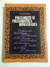 FOLCLORISTI SI FOLCLORISTICA ROMANEASCA (EX. LIBRIS SI AUTOGRAF OLIMPIAN UNGHEREA) foto