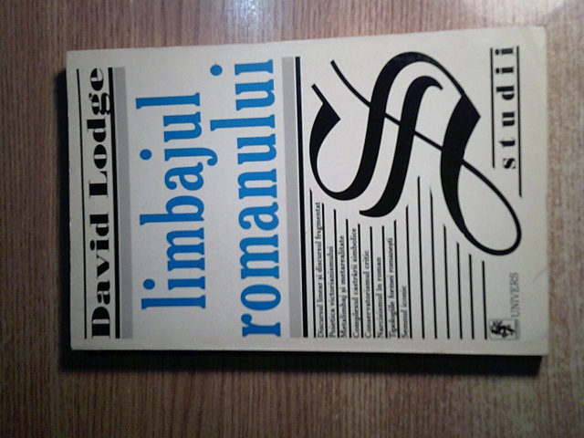 David Lodge - Limbajul romanului - Eseuri de critica si analiza verbala (1998)