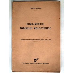 FUNDAMENTUL PODISULUI MOLDOVENESC - VICTOR TUFESCU