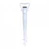 Suport universal pentru umbrela tip burghiu 39cm alb Zilan ZTS8492