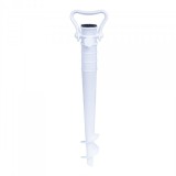 Suport universal pentru umbrela tip burghiu 39cm alb Zilan ZTS8492