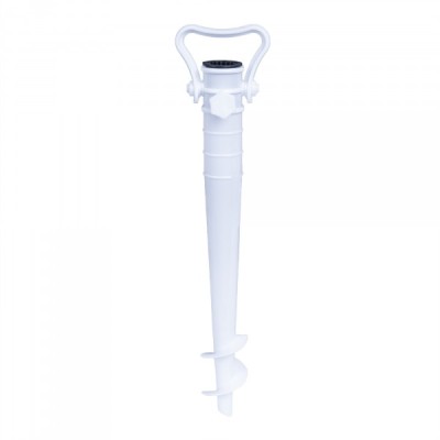 Suport universal pentru umbrela tip burghiu 39cm alb Zilan ZTS8492 foto