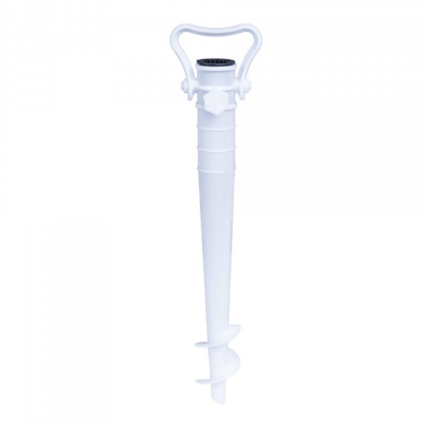 Suport universal pentru umbrela tip burghiu 39cm alb Zilan ZTS8492