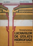 ILIE DAVIDESCU - TEHNOLOGIA LUCRARILOR DE IZOLATII HIDROFUGE