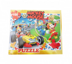 Puzzle Mickey cars 100 piese , 125BZ foto