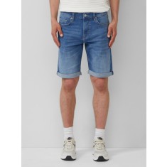 Q/S by s.Oliver Pantaloni scurti de blug barbati, John cu talie medie si croiala Regular Fit, Albastru deschis, W29