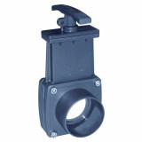 Robinet glisant PVC 110mm x 110mm pentru iazuri și sisteme de irigare