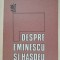 DESPRE EMINESCU SI HASDEU de MIRCEA ELIADE, 1987