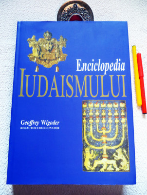 Geoffrey Wigoder - ENCICLOPEDIA IUDAISMULUI (740 p; 2,15 kg) - STARE NOUĂ! foto