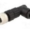 Conector M8, 3 pini, clasa etanseitate IP67, HIRSCHMANN - 933368100 ELWIKA 3008 V