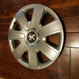Capace Roti 14 Inch Peugeot - Set 4 Bucati - Gri Deschis - Flexibile - Calitate Superioara